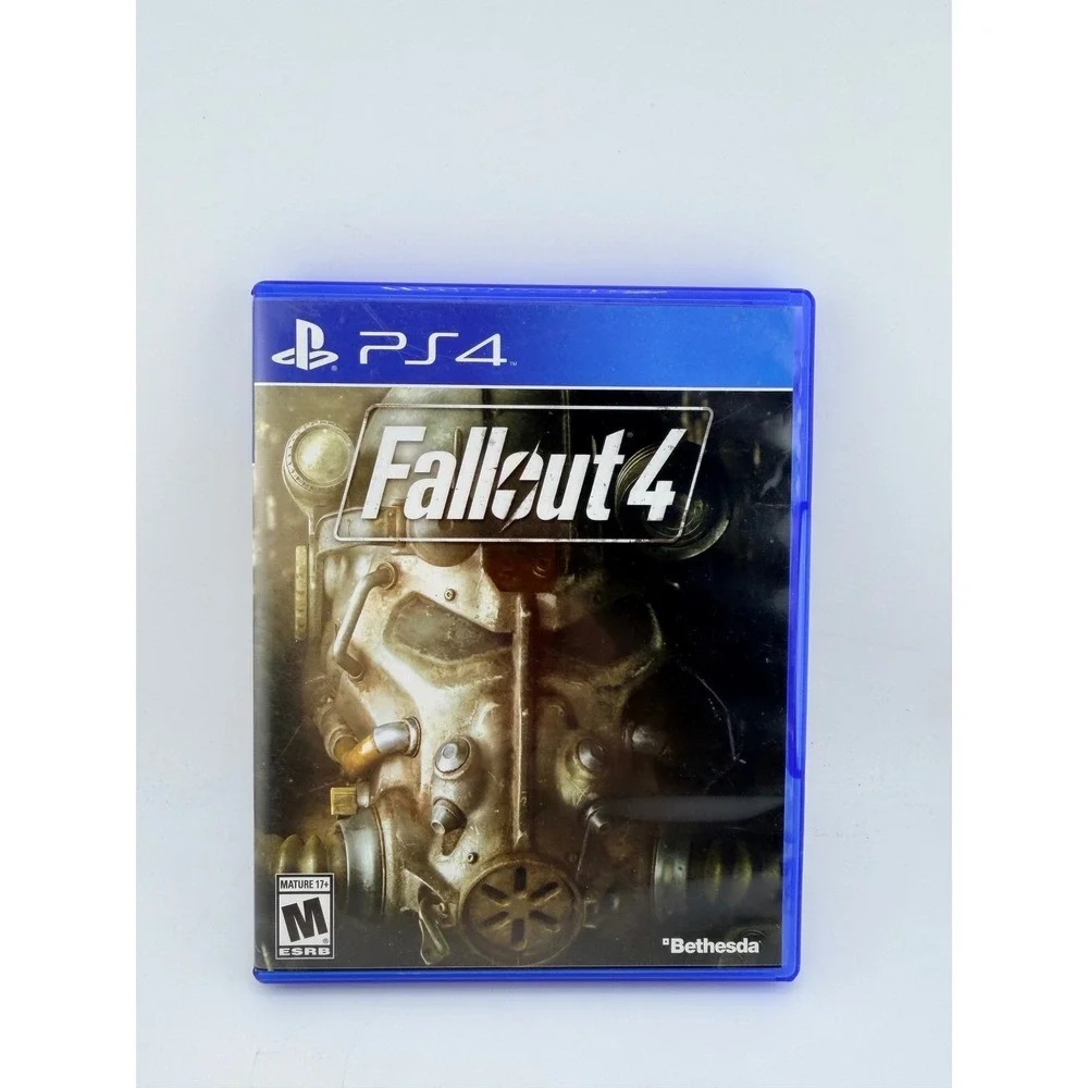 Fallout 4 Sony PlayStation 4 PS4 2015 Bethesda RPG Action Game with Poster